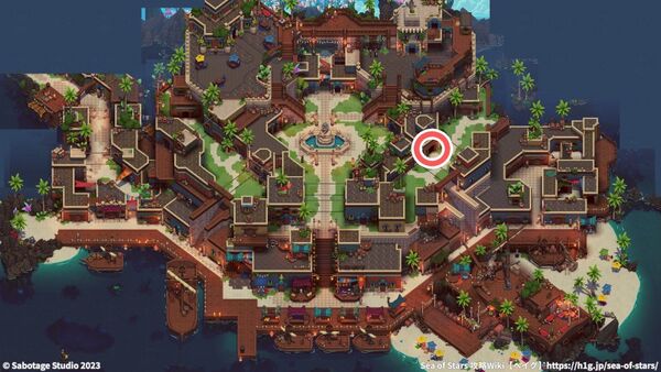 幸運のルーレット：プレイ場所