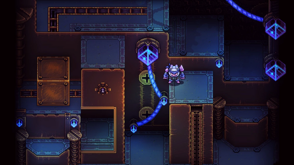 左上の部屋:機構の仕掛け