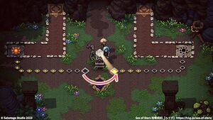 攻略チャート：苦悶岳