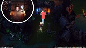 攻略チャート：水浸しの墓場