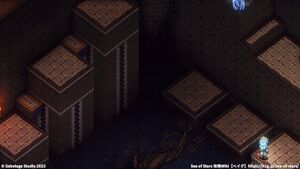 攻略チャート：レイス島の寺院