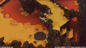 攻略チャート3：ムーアランド・崩れる地面