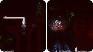 攻略チャート：苦悶岳