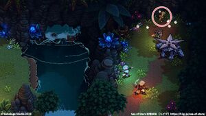 攻略チャート：聖なる森