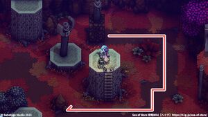 攻略チャート：紅葉の丘