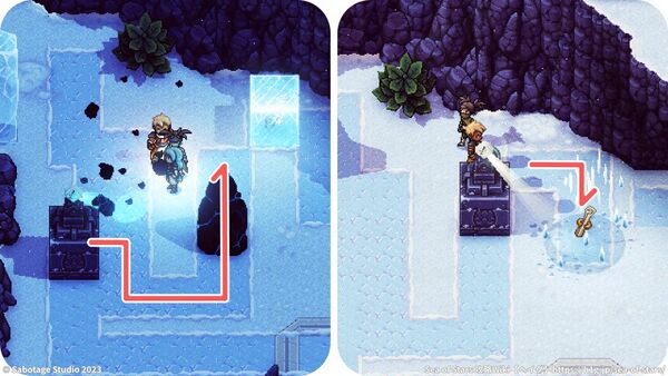 氷河山：コンボ技の習得