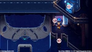 攻略チャート：アンツドロ・3階