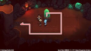 攻略チャート：風洞鉱山