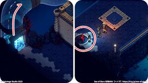 攻略チャート：アンツドロ・3階