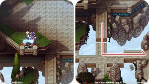 攻略チャート：風元素の浮遊島