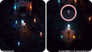 攻略チャート：呪いの森