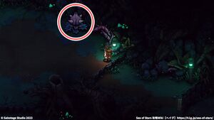 攻略チャート：呪いの森