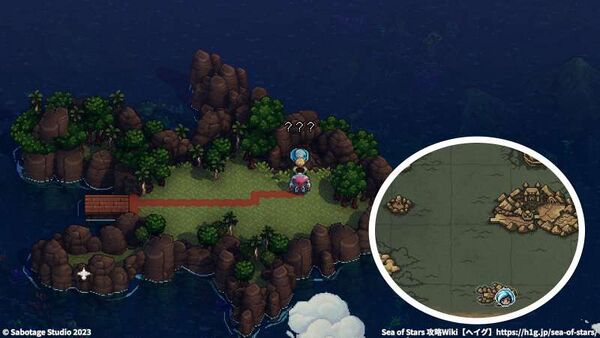 真エンドへの流れ：静池島