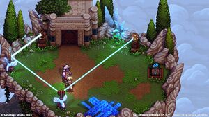 攻略チャート：風元素の浮遊島