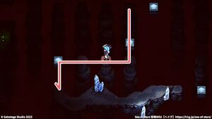 攻略チャート：苦悶岳