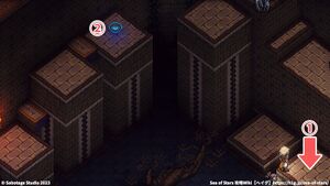 攻略チャート：レイス島の寺院