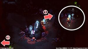 攻略チャート：苦悶岳