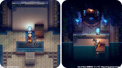 ドキャリ海底遺跡(北西)：攻略チャート