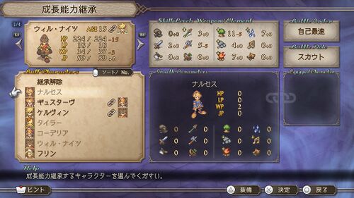 成長能力継承