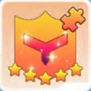 五星キャラクターの欠片(光)