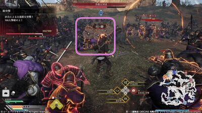 兵士の集団攻撃