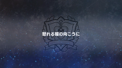 怒れる瞳の向こうに