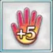 手数ブースター+5