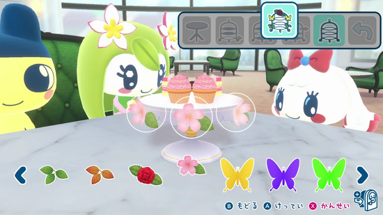 スタンドを飾り付ける