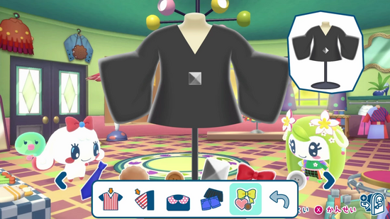 ワンポイントを付ける