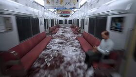 異変：大量の水