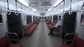 異変：横のドア全開