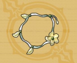 花びらアンクレット