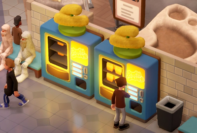 チーズ・ガビンズの自販機