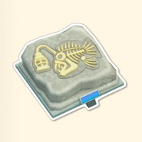 ランタンフィッシュの化石