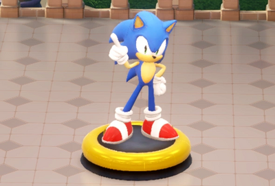 ソニックの像