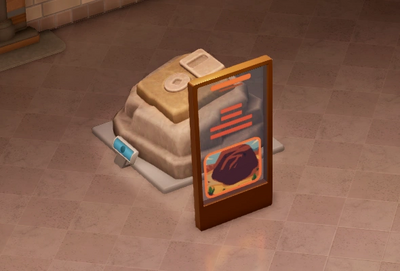 ガラス製情報スタンド