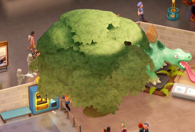 大きいオークの木