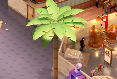 大きいヤシの木