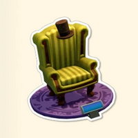 誰かが座っているチェア