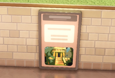 壁面情報スタンド