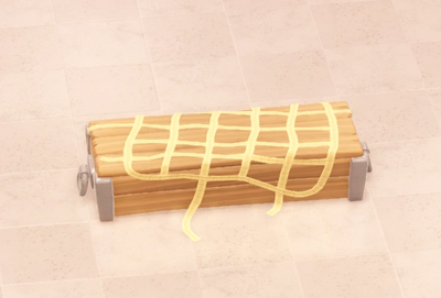 積み荷のベンチ