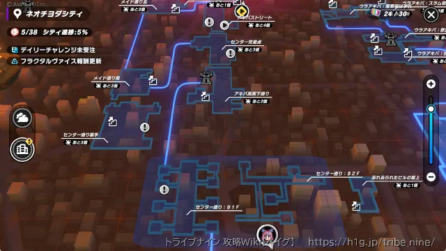 センター通り：B2Fの画像