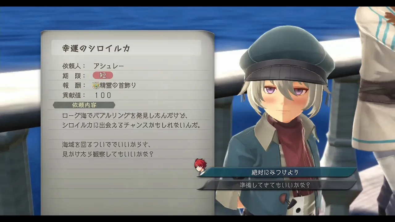 幸運のシロイルカの画像