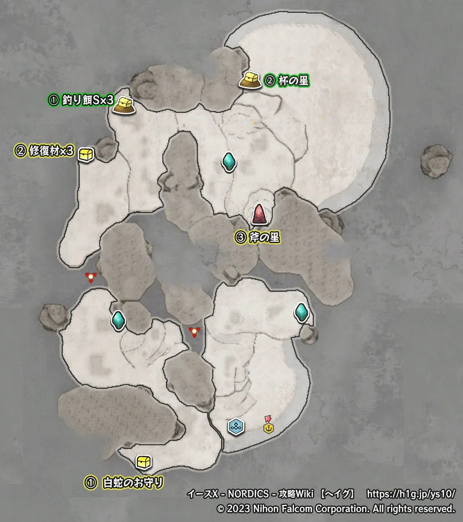 大潮岩礁の画像