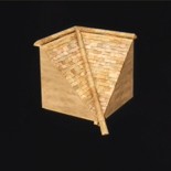 石造りの三角屋根D