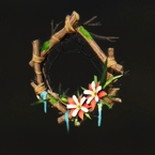 ワイルドな壁かけ装飾