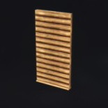 ログハウスの壁B