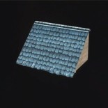 木造りの三角屋根A