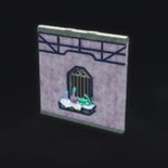 シバーシュの窓枠壁