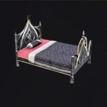 ダークなベッド